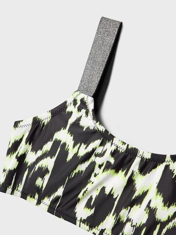 Bustino Bikini 'ZERIA' di NAME IT in nero