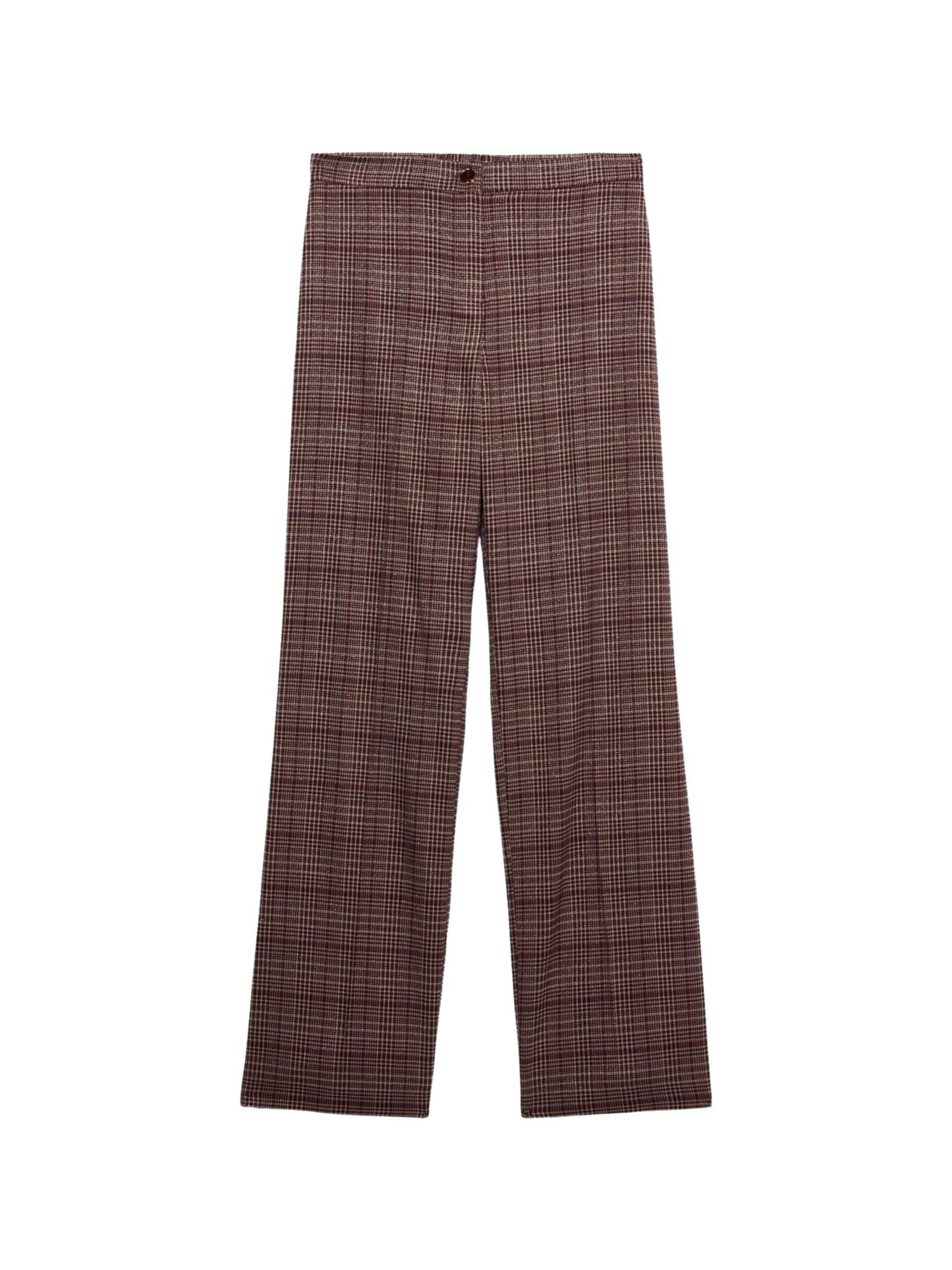 Regular Pantalon oltre en rouge : devant