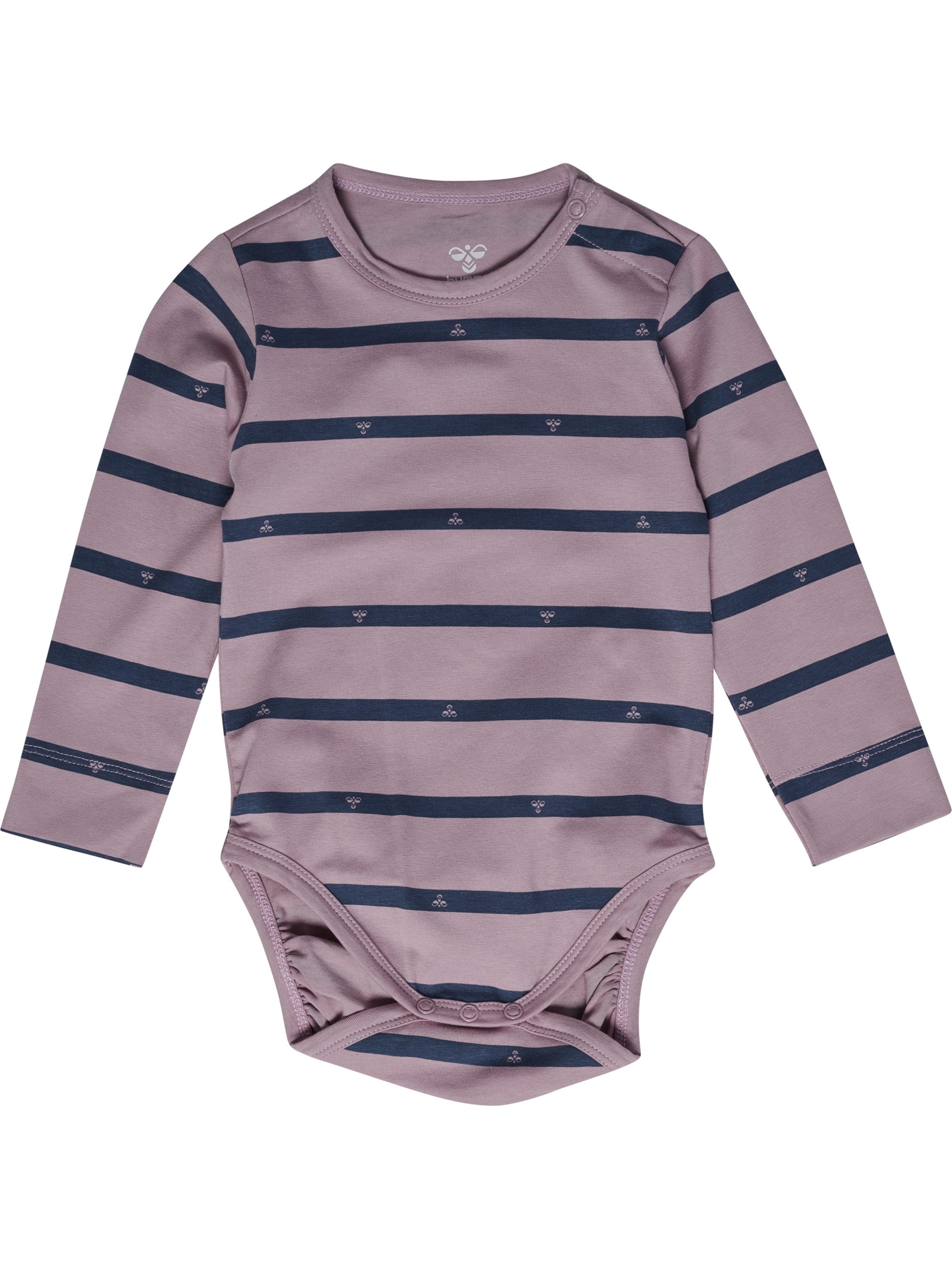 Barboteuse / body Hummel en violet : devant