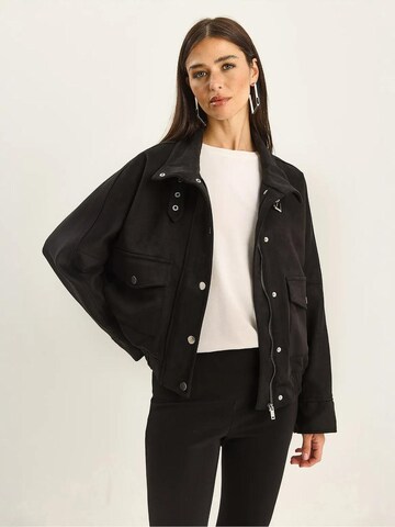 Bianco Lucci Tussenjas in Zwart