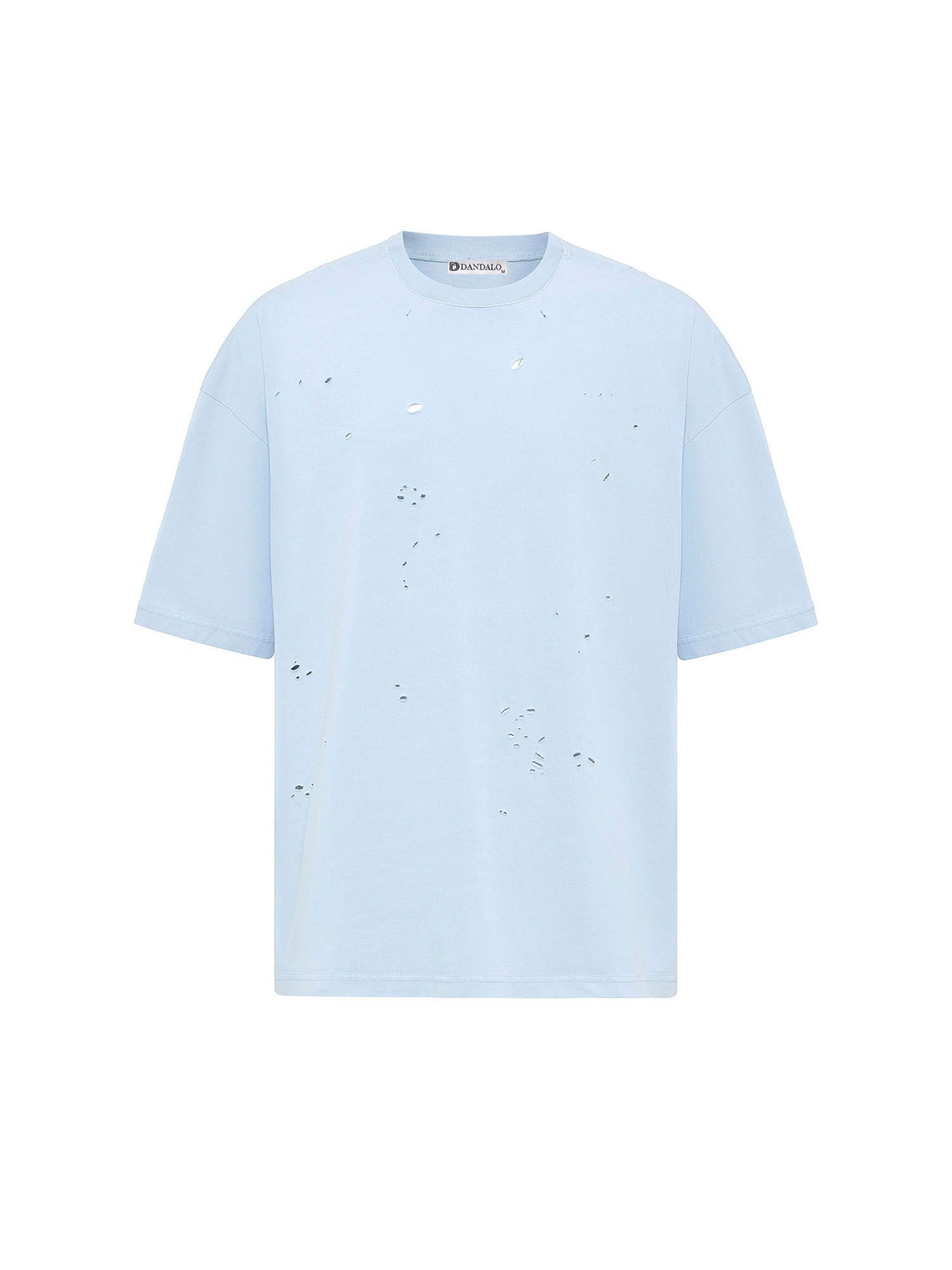 Dandalo T-shirt i blå: framsida