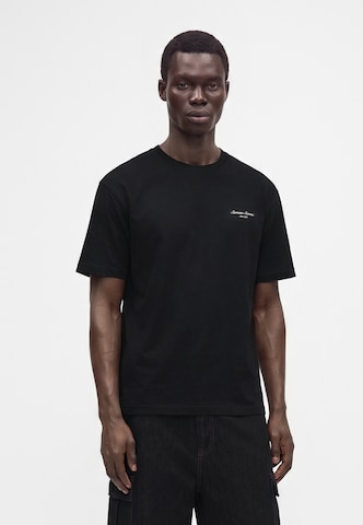 Samsøe Samsøe - Camiseta 'Sauni' en negro: frente