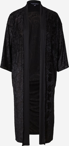Dorothy Perkins Kimono in Black: front