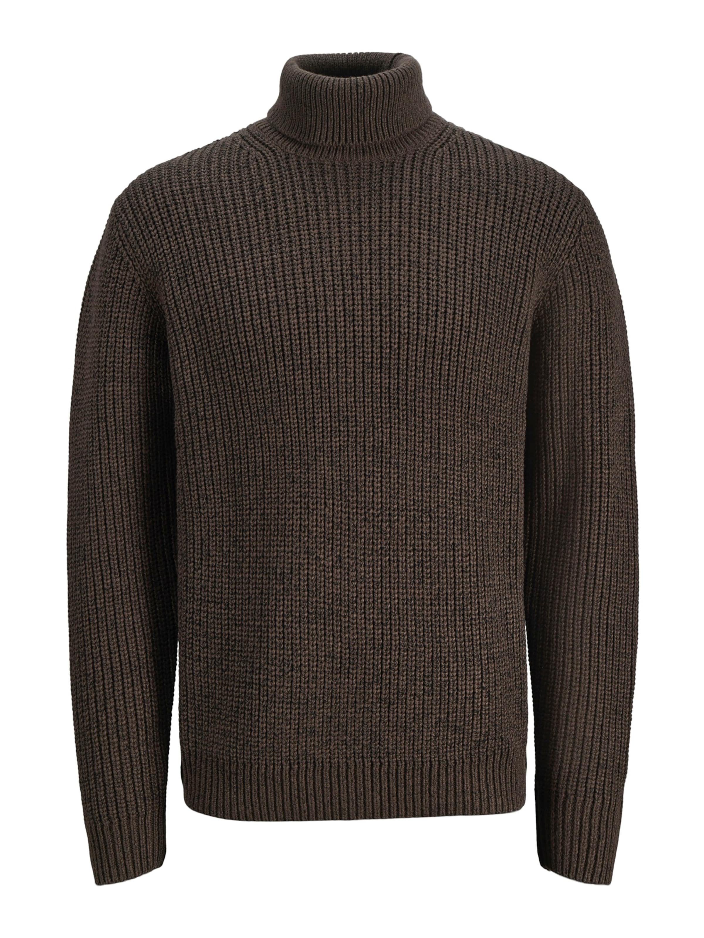 ruda JACK &amp; JONES Megztinis &#x27;JORBLEECKER&#x27;: priekis