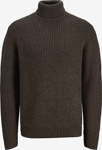 JACK & JONES Neulepaita 'JORBLEECKER' värissä ruskea: etupuoli