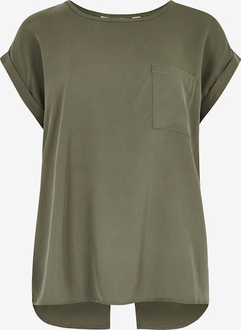 Apricot Shirt in Groen: voorkant