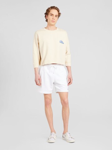 QUIKSILVER Sweatshirt i beige