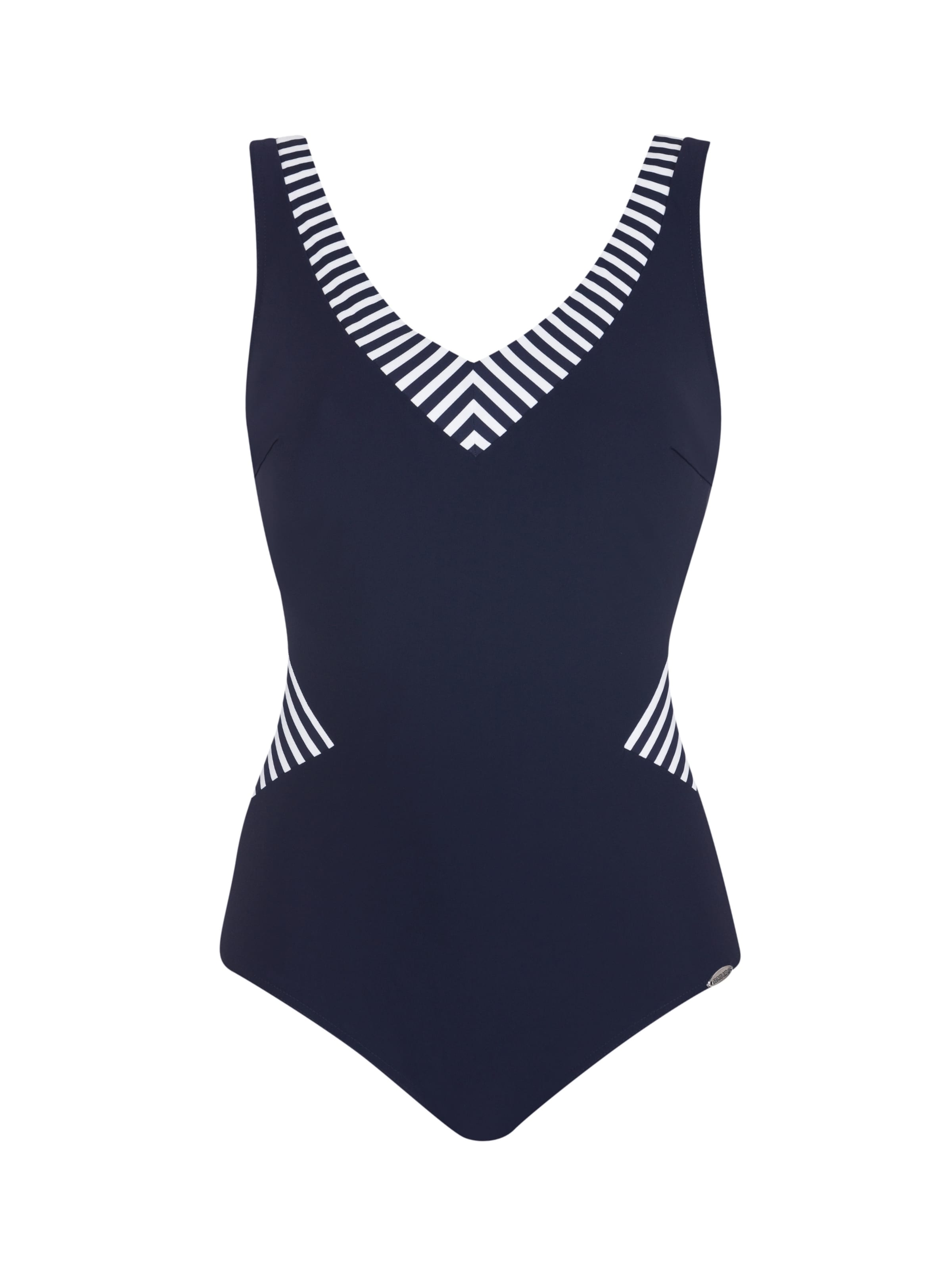 SUNFLAIR Μπουστάκι Ολόσωμο μαγιό σε μπλε: μπροστά