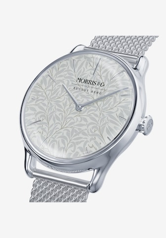 August Berg Analog Watch 'Morris' in Silver