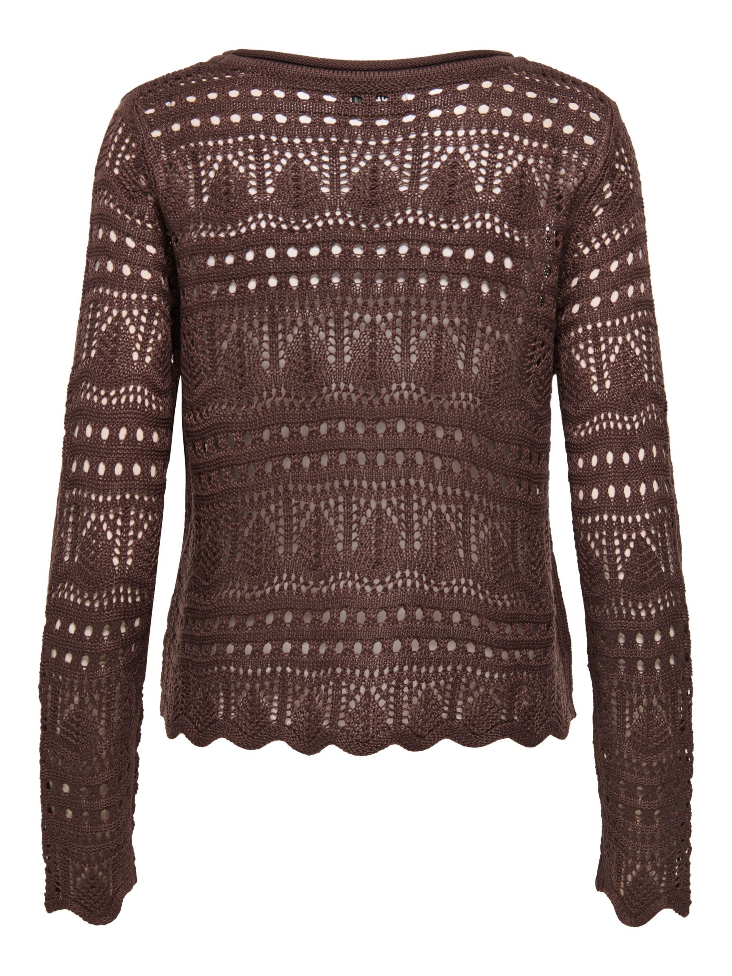 JDY Svetr 'JDYSun' – hnědá