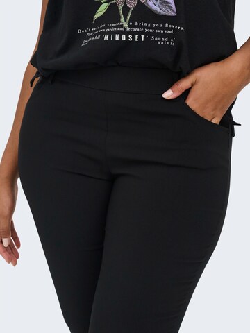 ONLY Carmakoma Skinny Leggings 'CARGABBY' in Zwart
