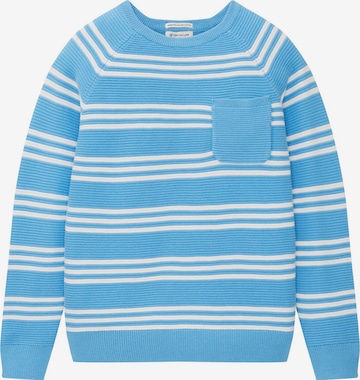 TOM TAILOR Sweater in Blue: front