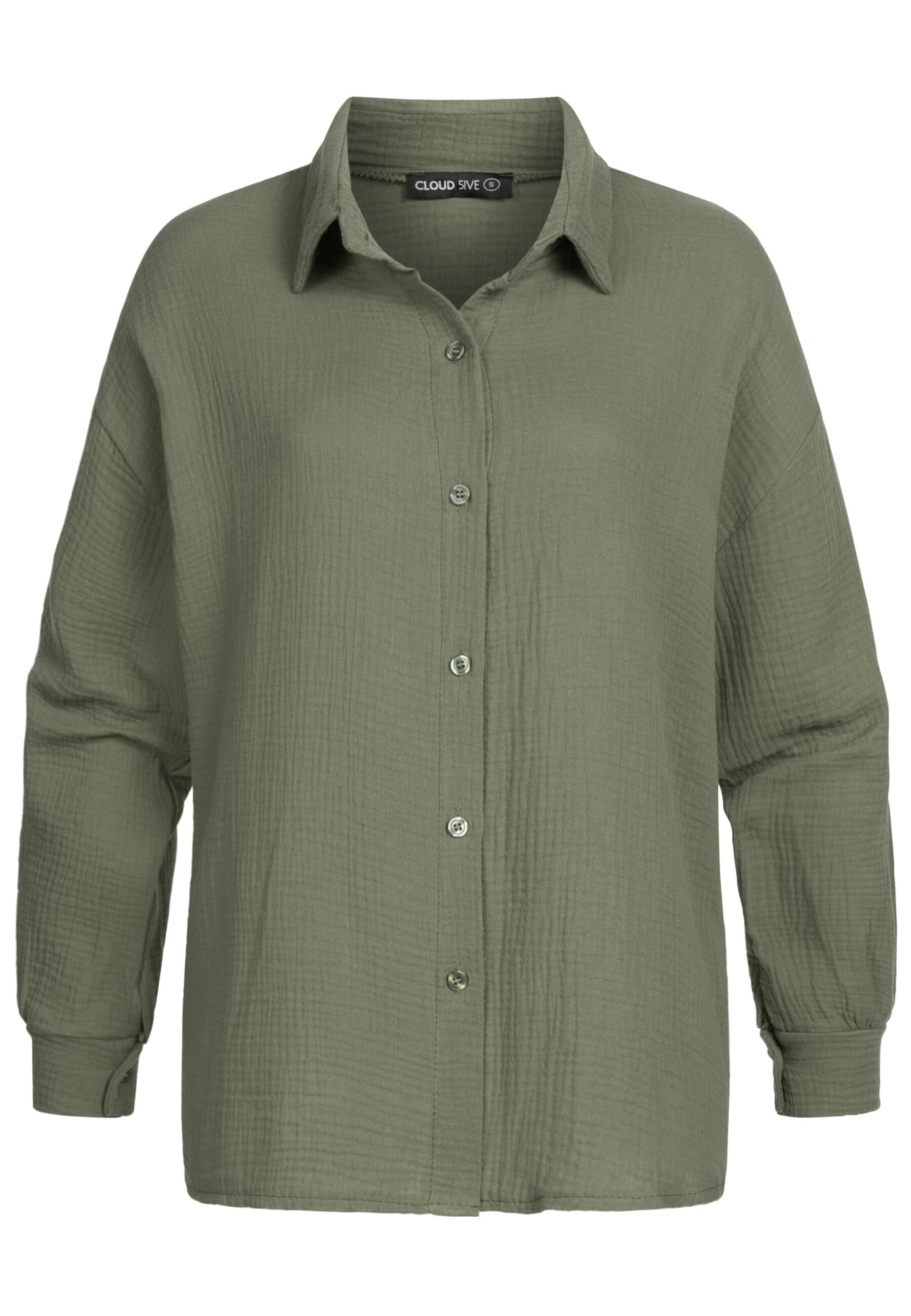 Cloud5ive - Blusa en verde: frente