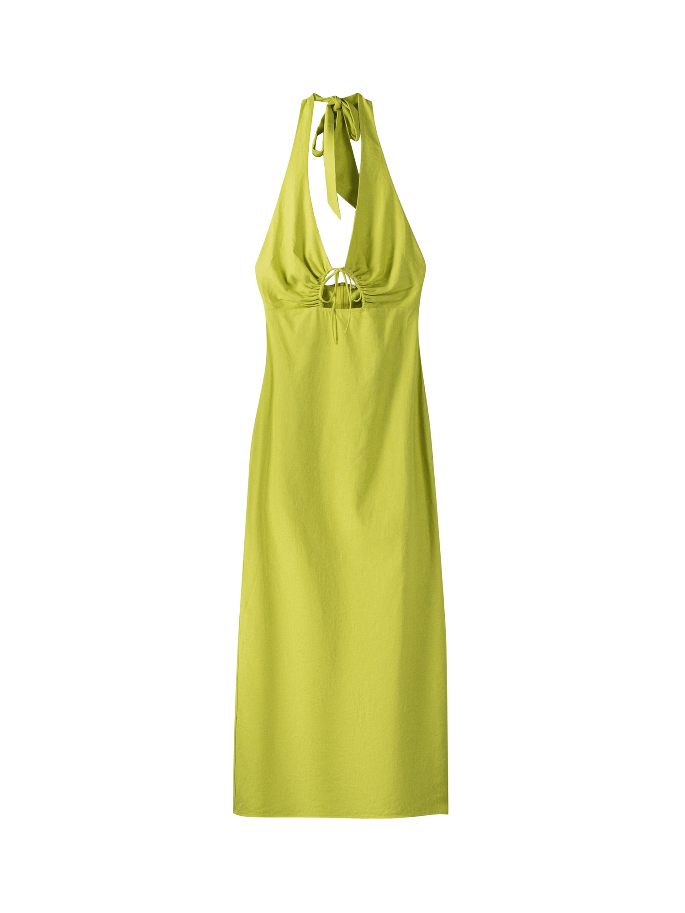 Bershka Klänning i grön: framsida