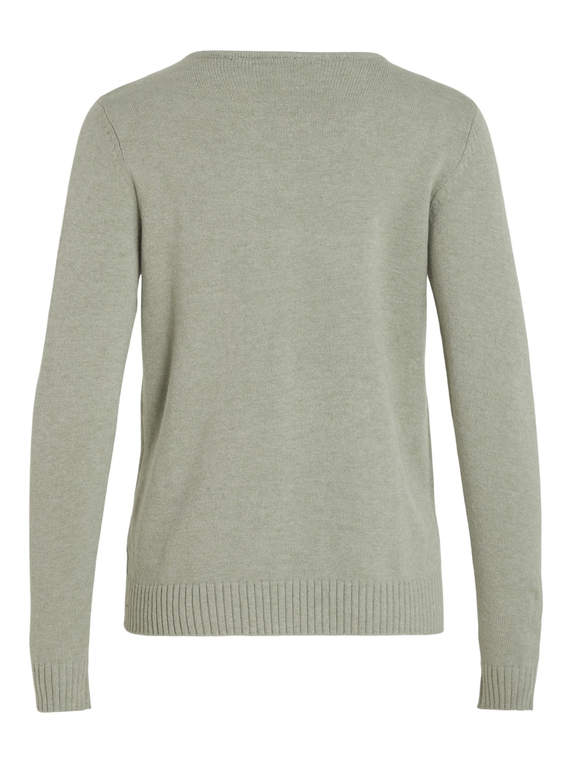 VILA Sweater 'VIRIL' in Green