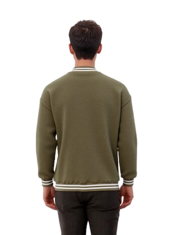 Only & Sons Fleece Jacket 'Kyler Remy' in Green