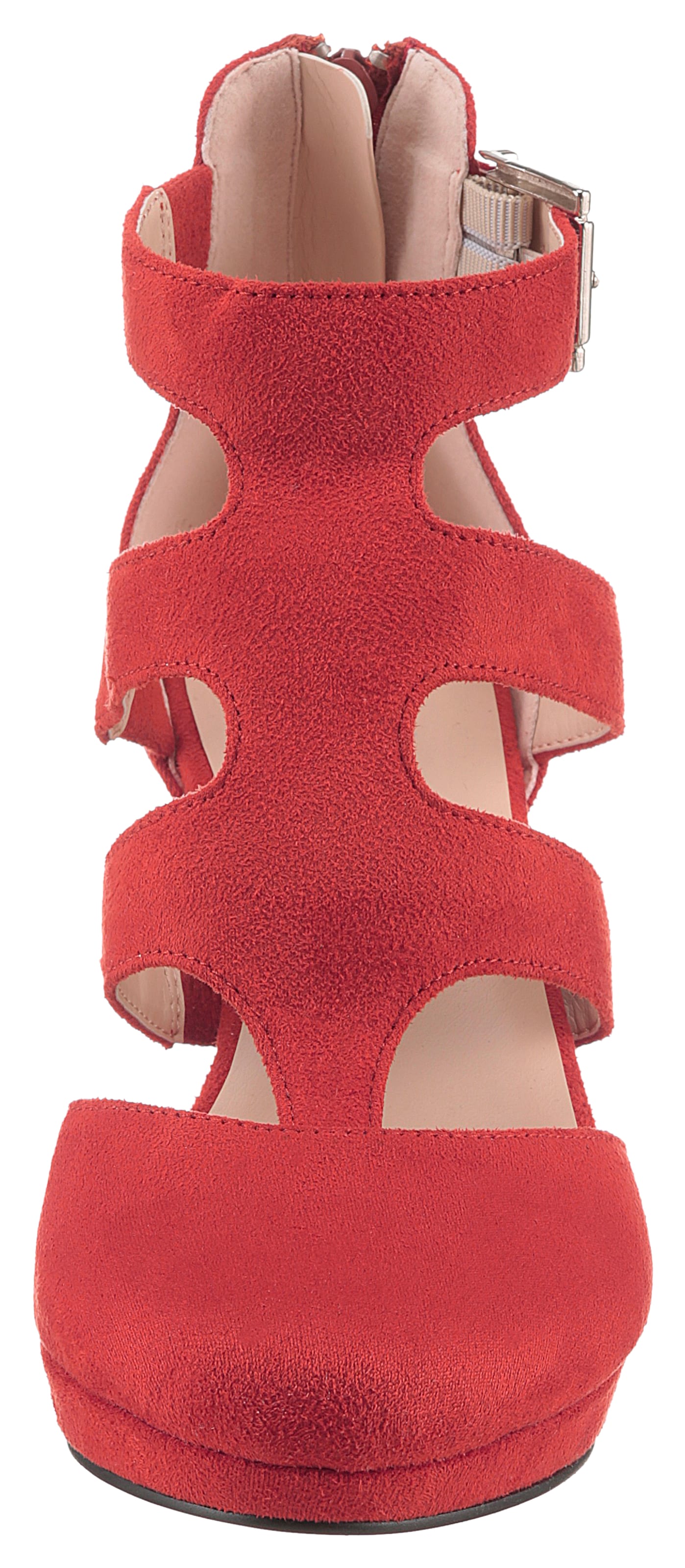 Aniston Sandals in Red