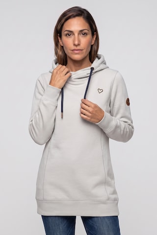 alife & kickin Sweatshirt 'AlvaAK A' in Wit: voorkant