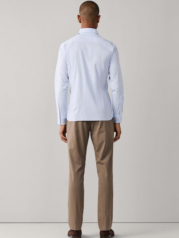 Hackett London Slim Fit Hemd in Blau