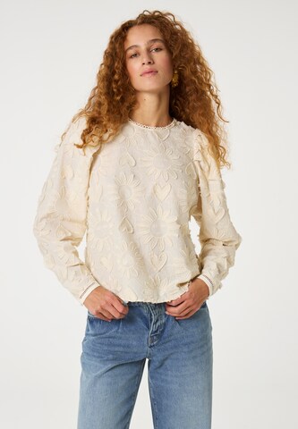 Fabienne Chapot Blouse in Beige: front