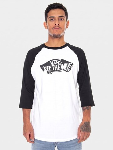 Maglietta 'Mn OTW Raglan T-Shirt' di VANS in bianco: frontale