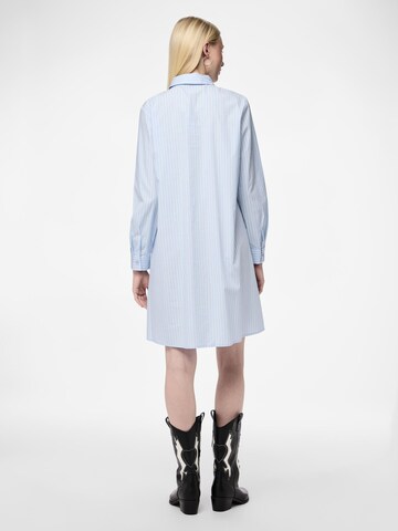 PIECES Blousejurk 'PCPenny' in Blauw