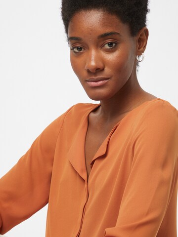 VILA Blouse in Orange