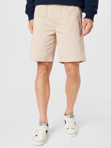 MADS NORGAARD COPENHAGEN Regular Shorts 'Sean' in Beige: predná strana