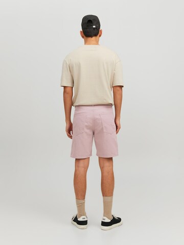 JACK & JONES Regular Jeans 'Chris' in Pink