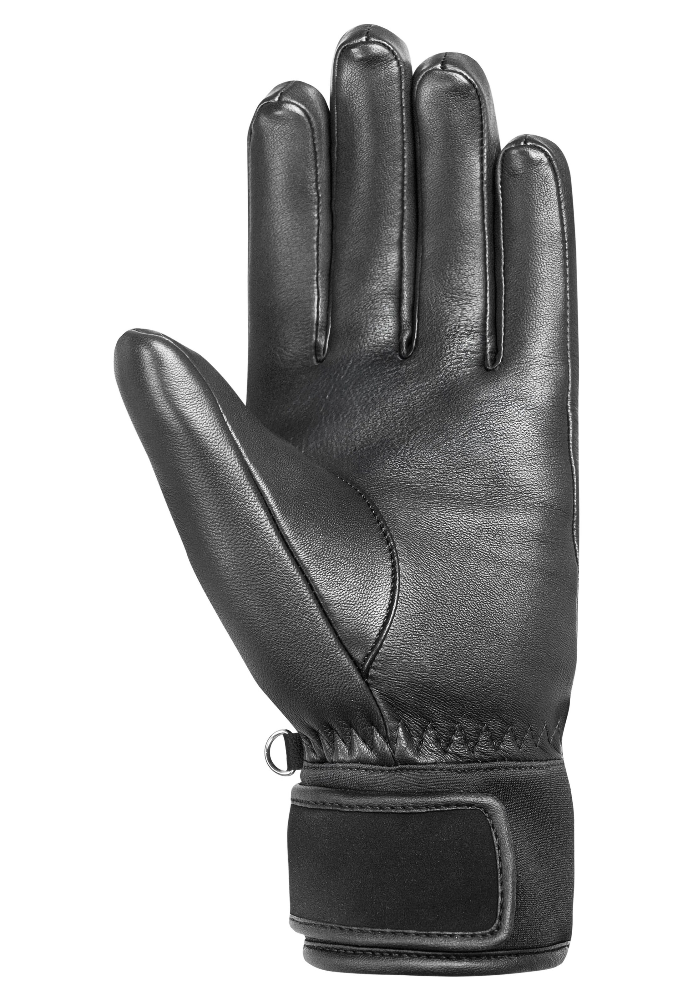 REUSCH Fingerhandschuhe Jodie in Schwarz