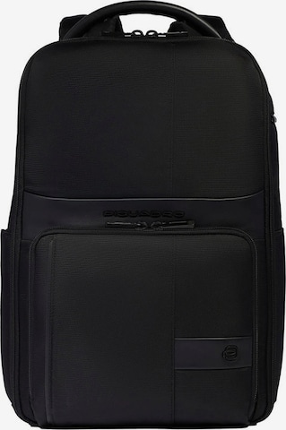 Piquadro Backpack in Black: front