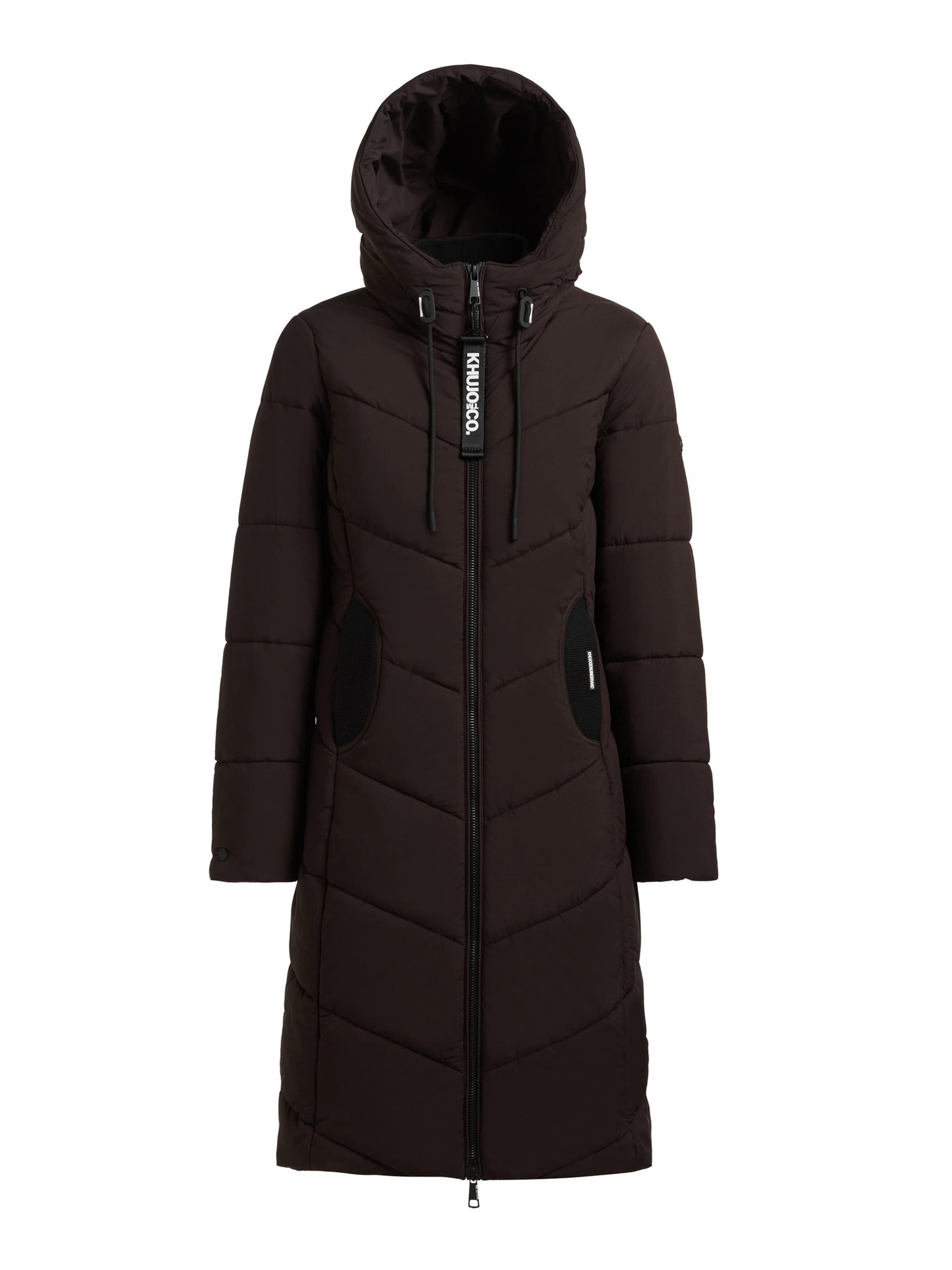 khujo Winterjas in Bruin: voorkant