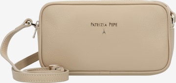 Sac à bandoulière PATRIZIA PEPE en beige : devant