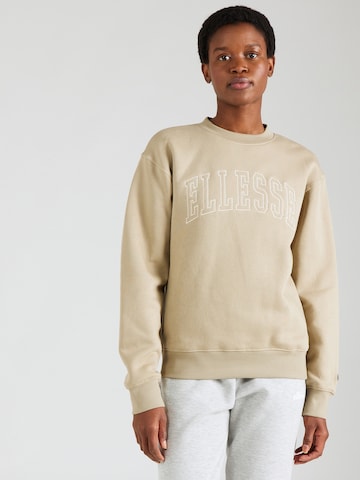 ELLESSE Sweatshirt 'Eoardo' in Grün: Vorderseite