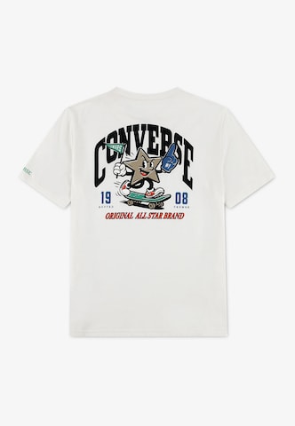 CONVERSE T-shirt 'VARCITY WHIMSY' i beige