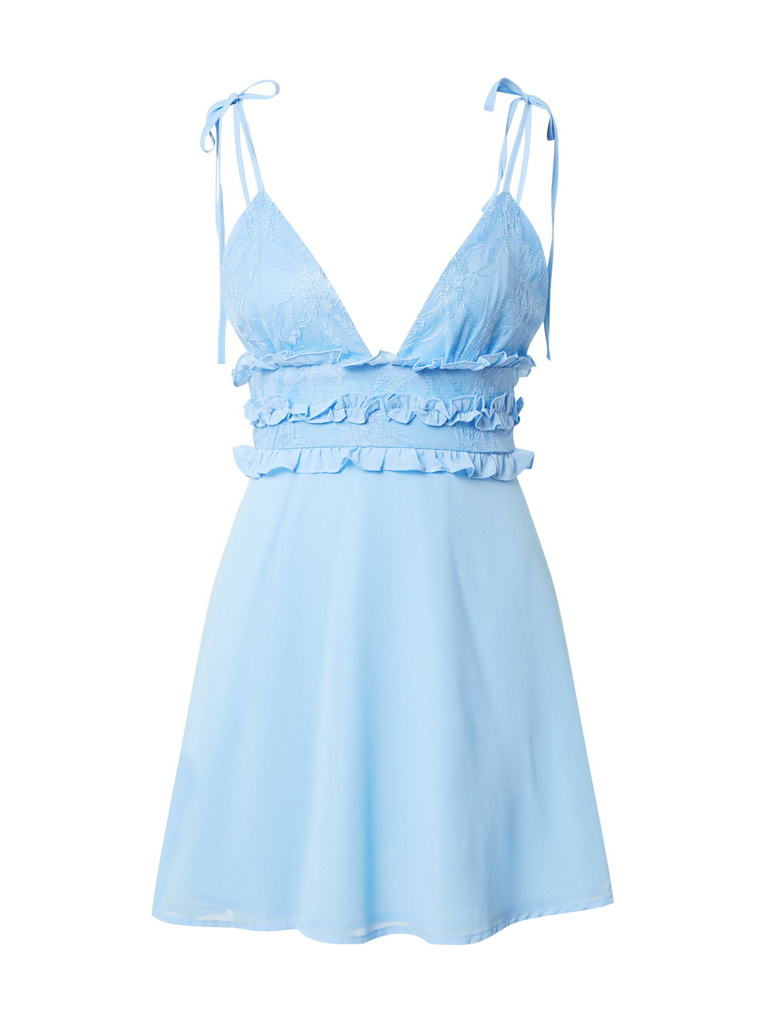Kobiety Odzież Missguided Letnia sukienka w kolorze Jasnoniebieskim 