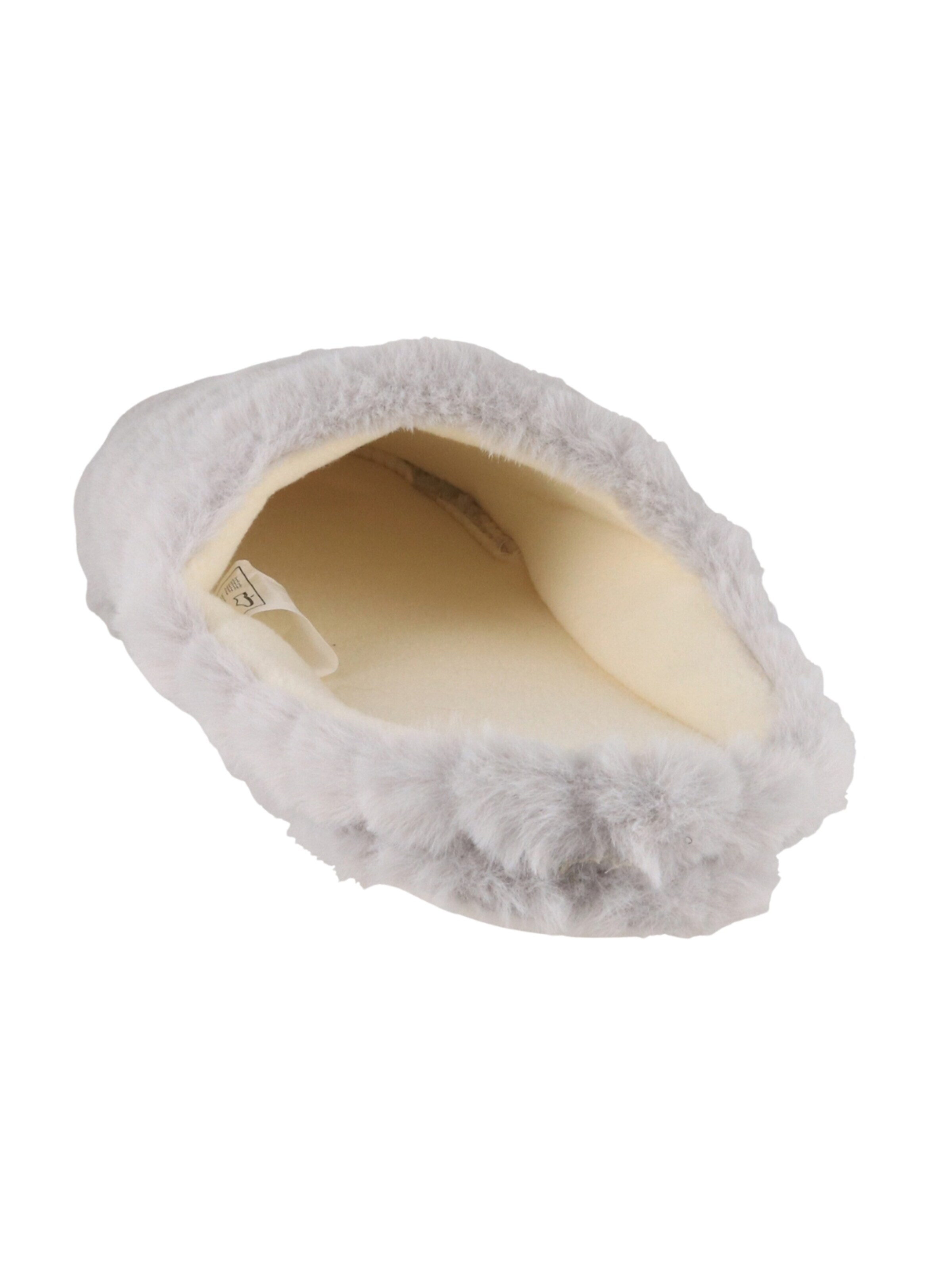 Fluffys Hausschuh 'Veluna Plüsch Pantoffeln'‌‌‌ in Grau