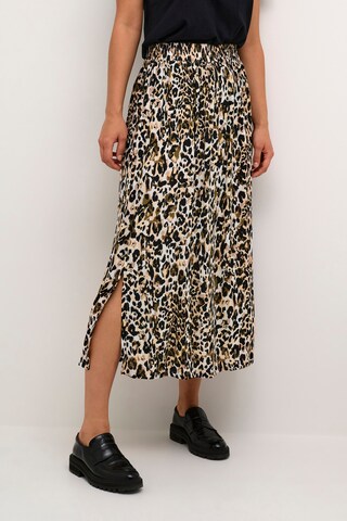 Kaffe Skirt in Beige: front