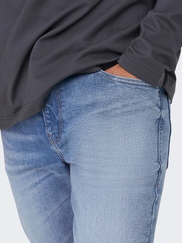 Only & Sons Slimfit Jeans 'ONSLoom' in Blau