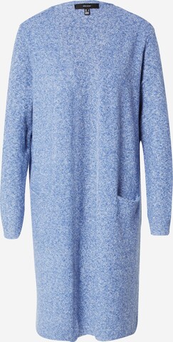 VERO MODA Knit Cardigan 'Doffy' in Blue: front