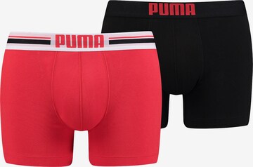 PUMA Boxer shorts in Red: front