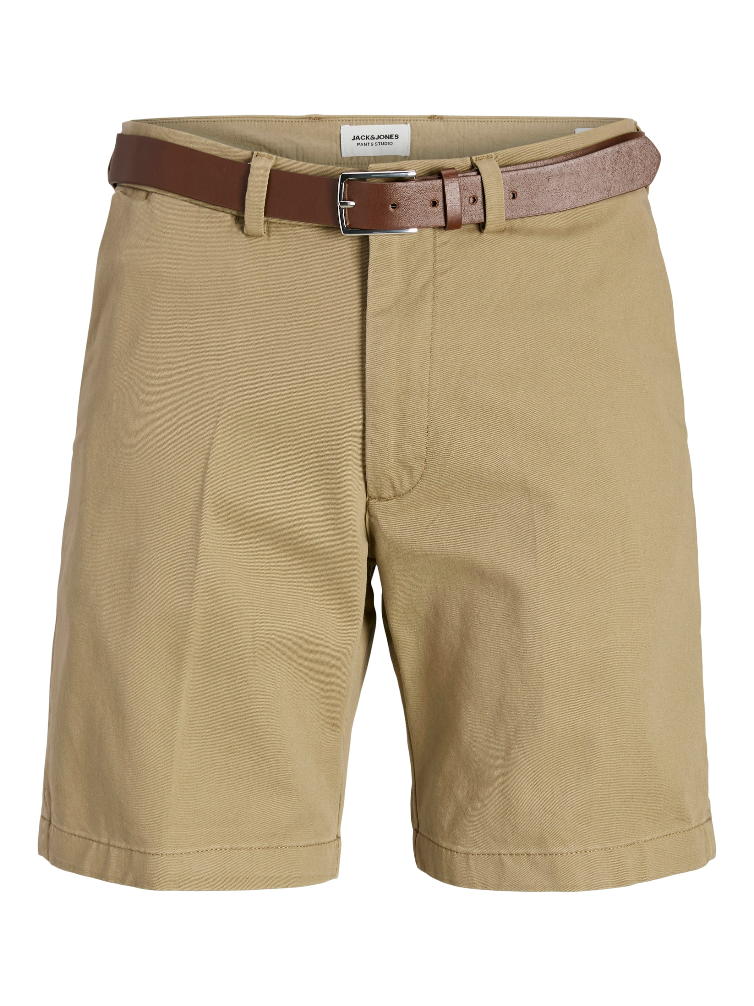 JACK & JONES regular Παντελόνι τσίνο 'JPSTMARCO FRANCO' σε μπεζ: μπροστά