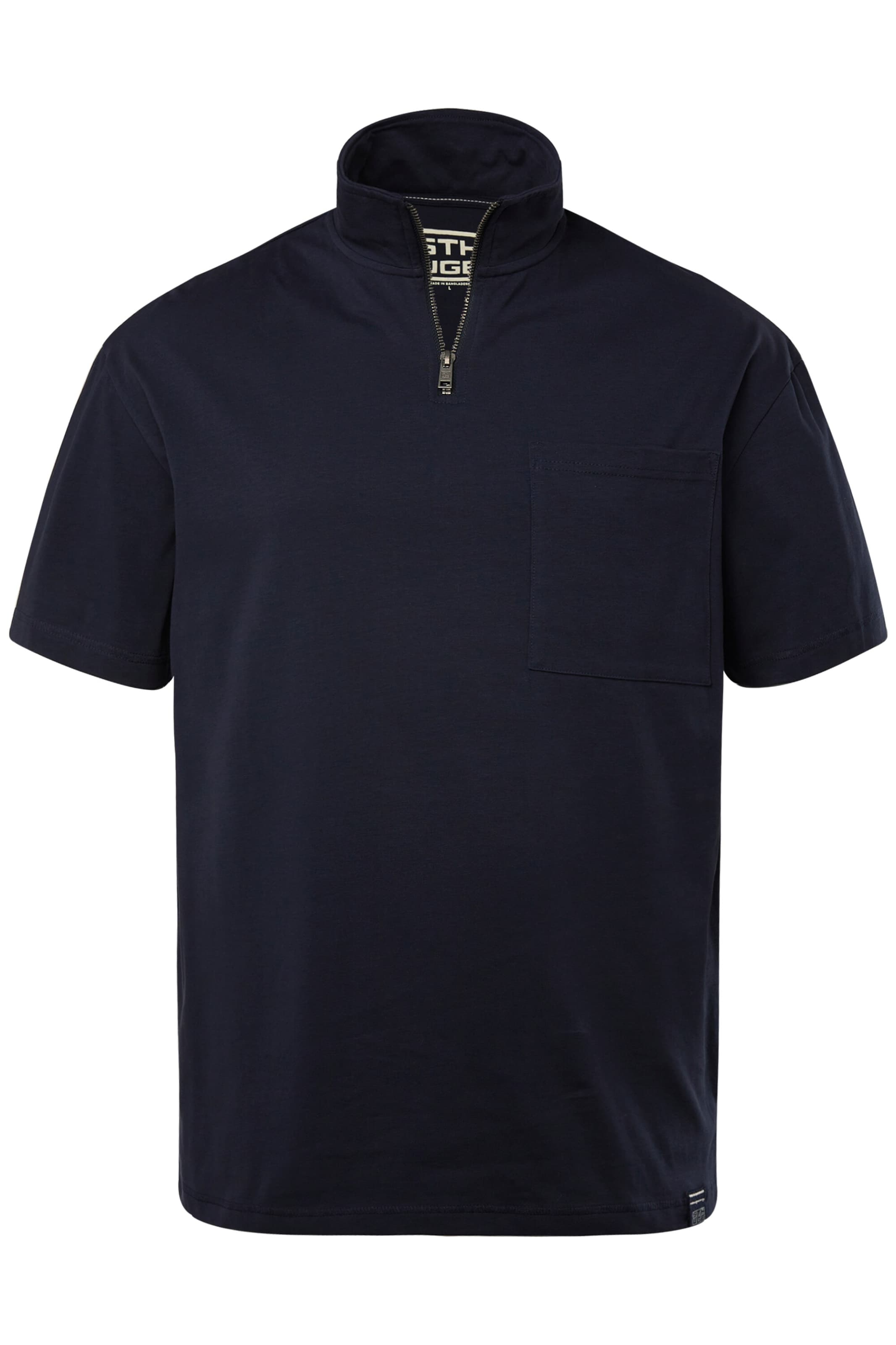 STHUGE Shirt in Zwart: voorkant