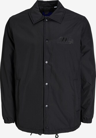 JACK & JONES Демисезонная куртка 'MARVIN' в Черный: спереди