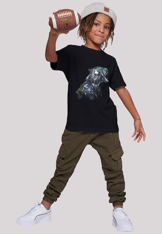 T-Shirt 'Marvel Black Panther Wild' F4NT4STIC en noir