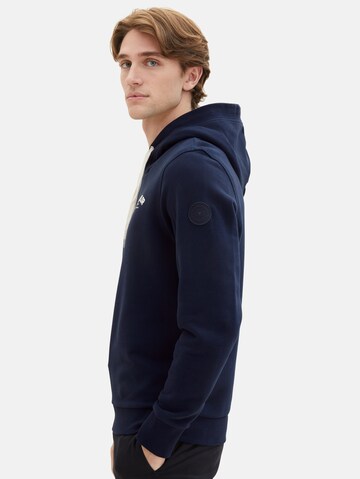 TOM TAILOR Sweatshirt i blå