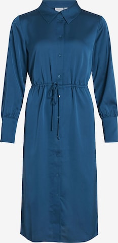 Robe-chemise VILA en bleu : devant