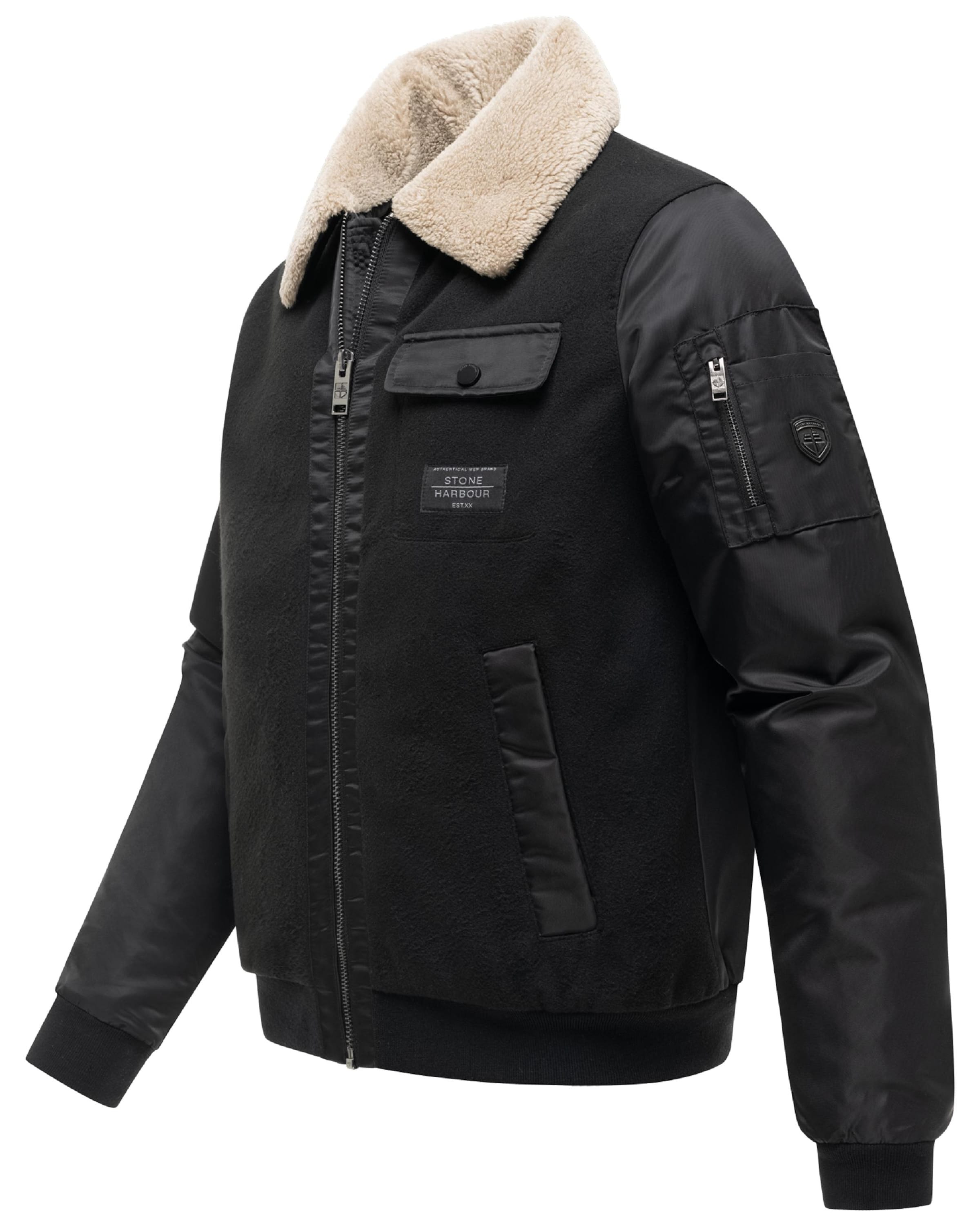 Veste mi-saison 'Somaeel XX' STONE HARBOUR en noir