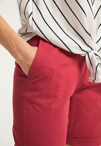 DreiMaster Maritim Slimfit Broek in Rood