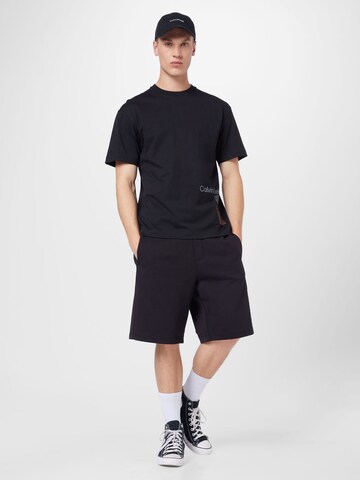 T-Shirt Calvin Klein en noir